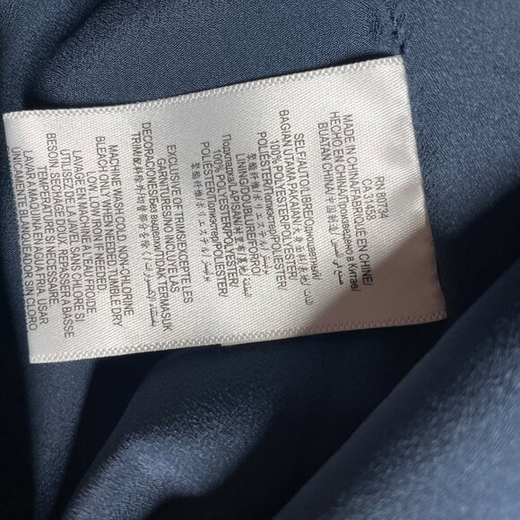 BCBGeneration Womens Multicolor Lightweight Floral Mint Tea A-Line Dress Size L - Picture 10 of 14